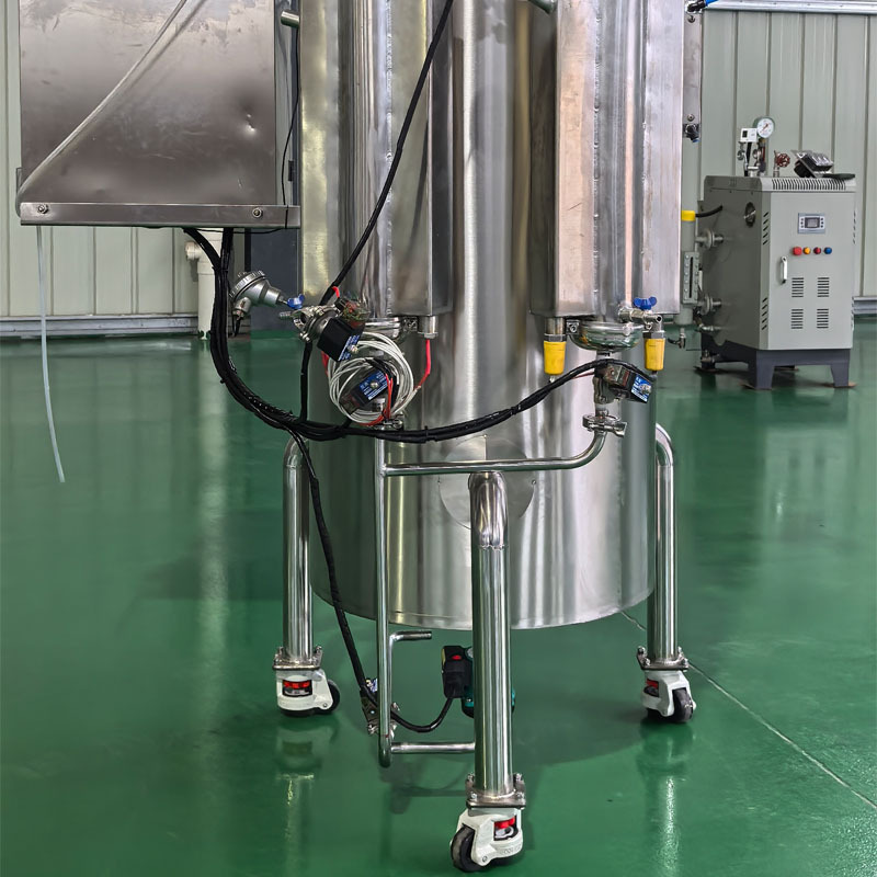 Gas Lift Fermentation Tank 300L Strain Expansion Machine E. Coli Fermentation Tank Ruisheng Strain Expansion Machine