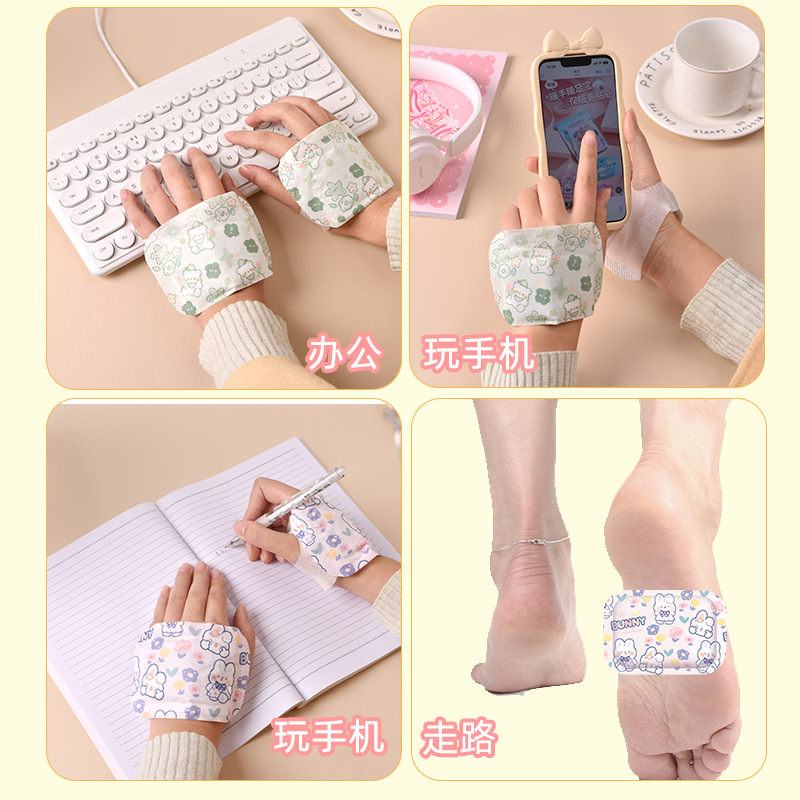 Hand Warmer Patch, Cute Wearable Hand Warmer, Student Office Hand Warmer Artifact, Self-Heating Thermal Patch, Baby Warmer, Foot Warmer