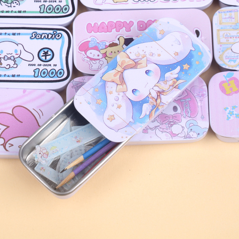 Миниатюрный мини симуляция пенал Sanrio кукольный домик учебная сцена маленькие украшения