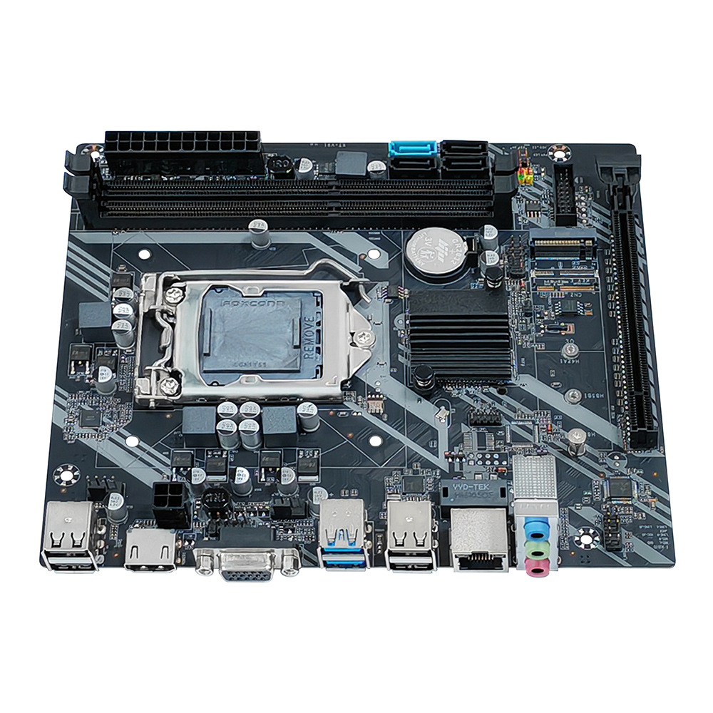 Brand New B75 Desktop Computer Motherboard with M.2 Interface Lga-1155-Pin Ddr3 Memory Supports 2/3 Generation Cpu