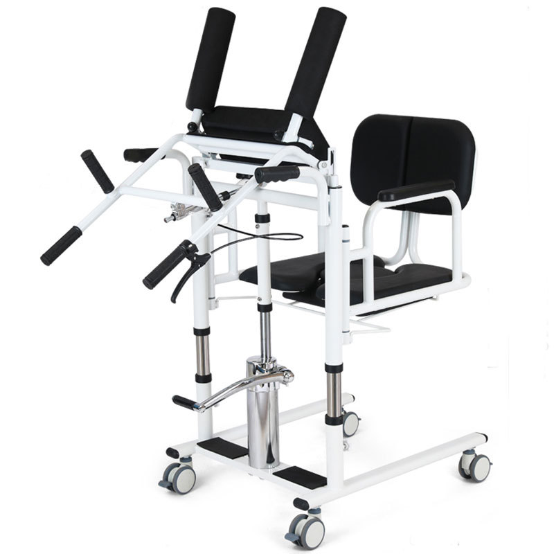 New Wheelchair Lift for Paralyzed Elderly Care, Commode Chair for Bedridden Patients, Stand-Up Assist, No Need to Lift up