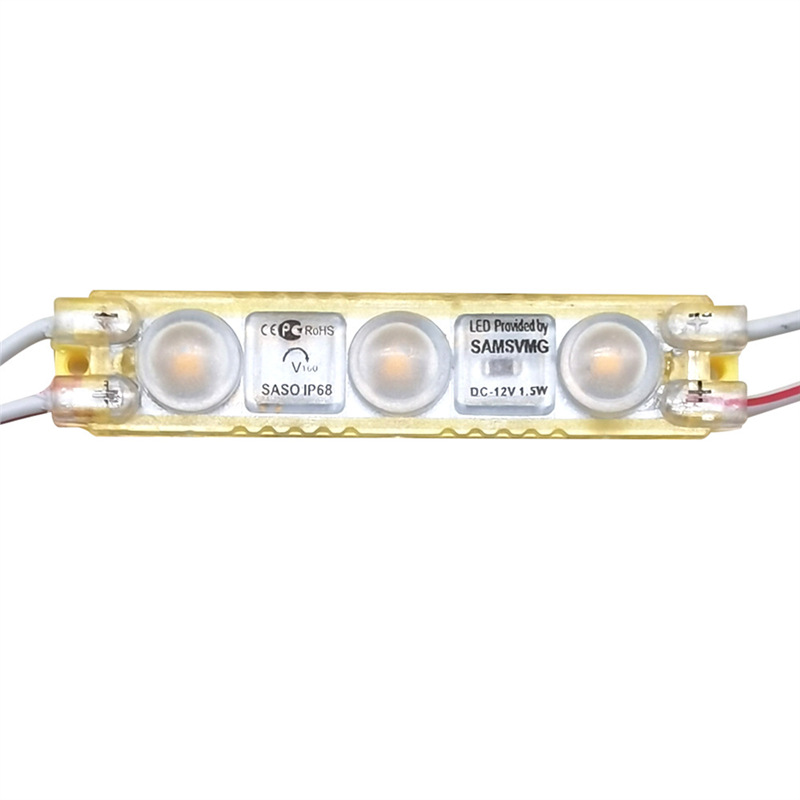 Cross-border 2835 Ultrasonic Module 1.5W Cold White Light High Brightness Waterproof IP68 Advertising Light Source Manufacturer With Word Module