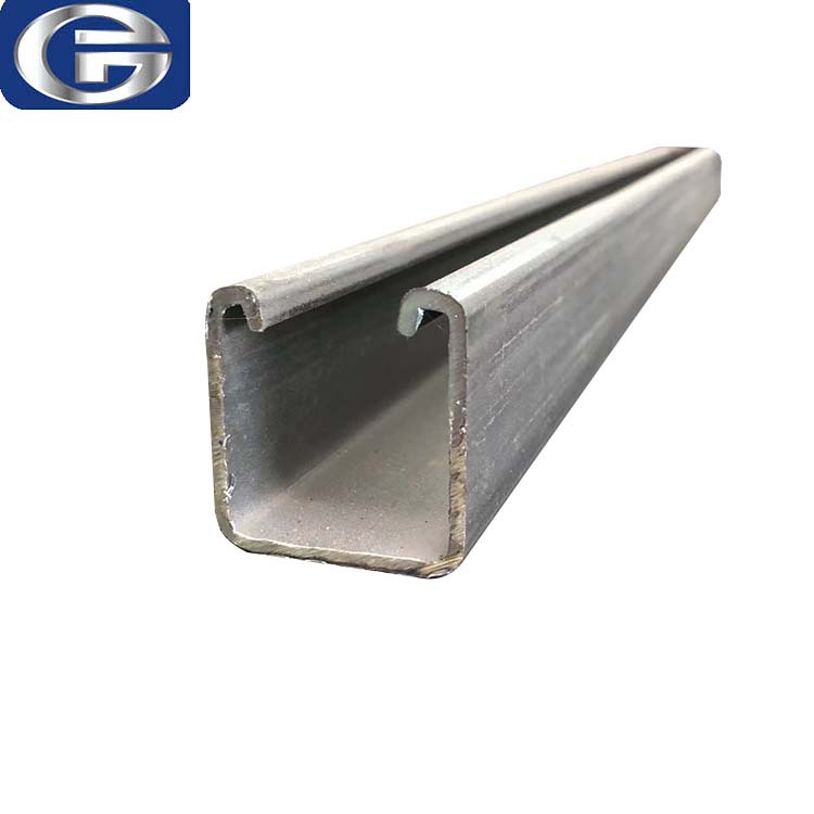 Wuxi factory direct production of cold-formed C- shaped steel inner curling C- shaped steel C- shaped groove steel purlin