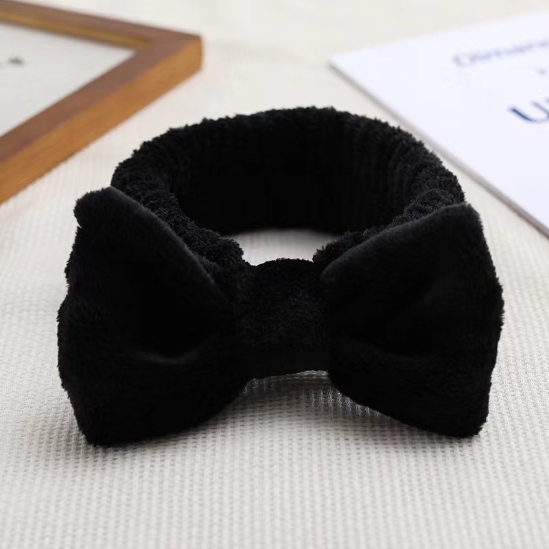 Coral Fleece Hair Band Women's Makeup Face Wash Special High-end Sense Hair Band Headwear
