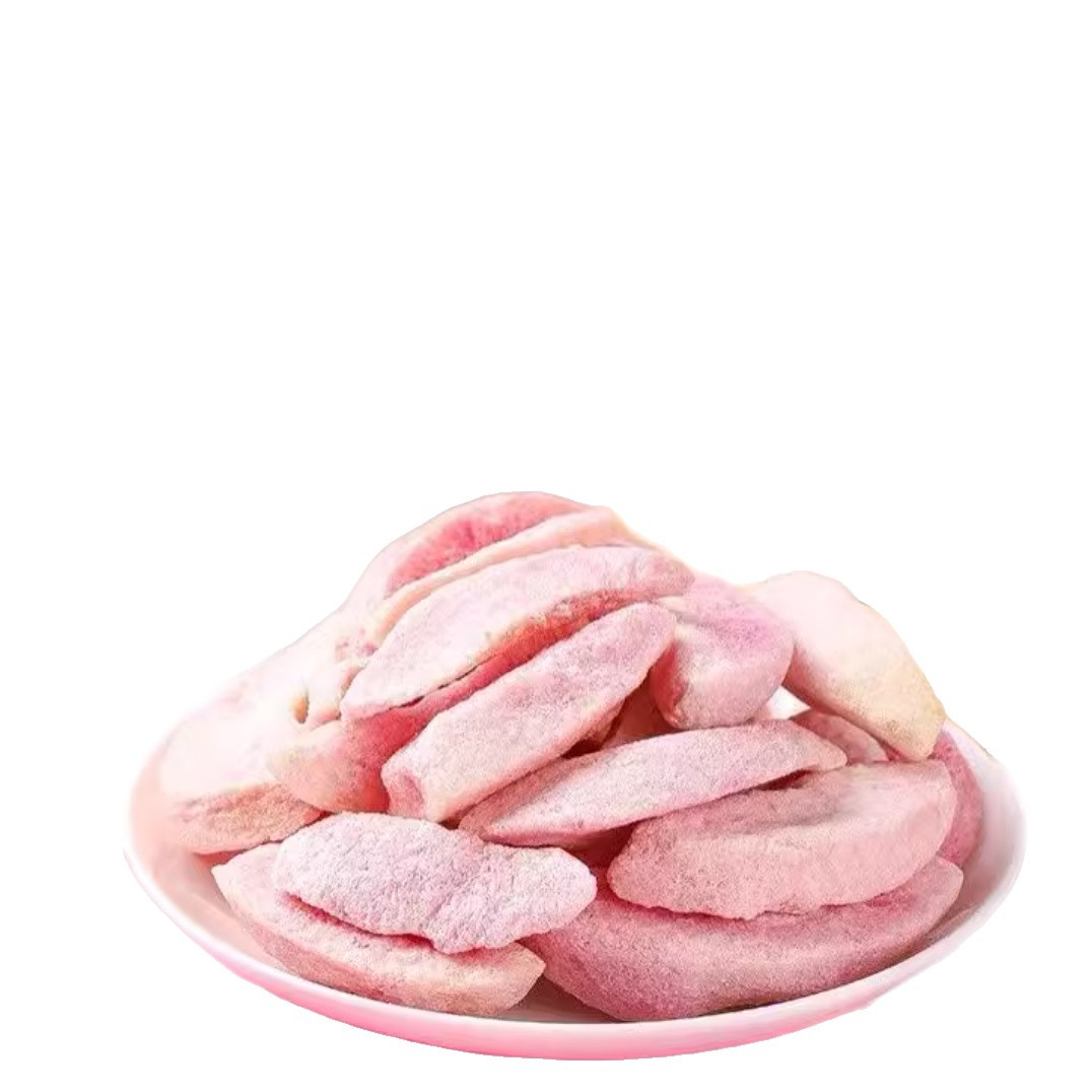 Freeze-Dried Peach Crispy Peach Freeze-Dried Fruit Preserves Ready-To-Eat Pregnant Women's Casual Sweet and Sour Snacks