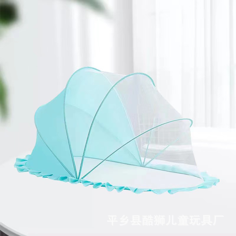 Складная москитная сетка для детей, без установки, полное покрытие, портативная