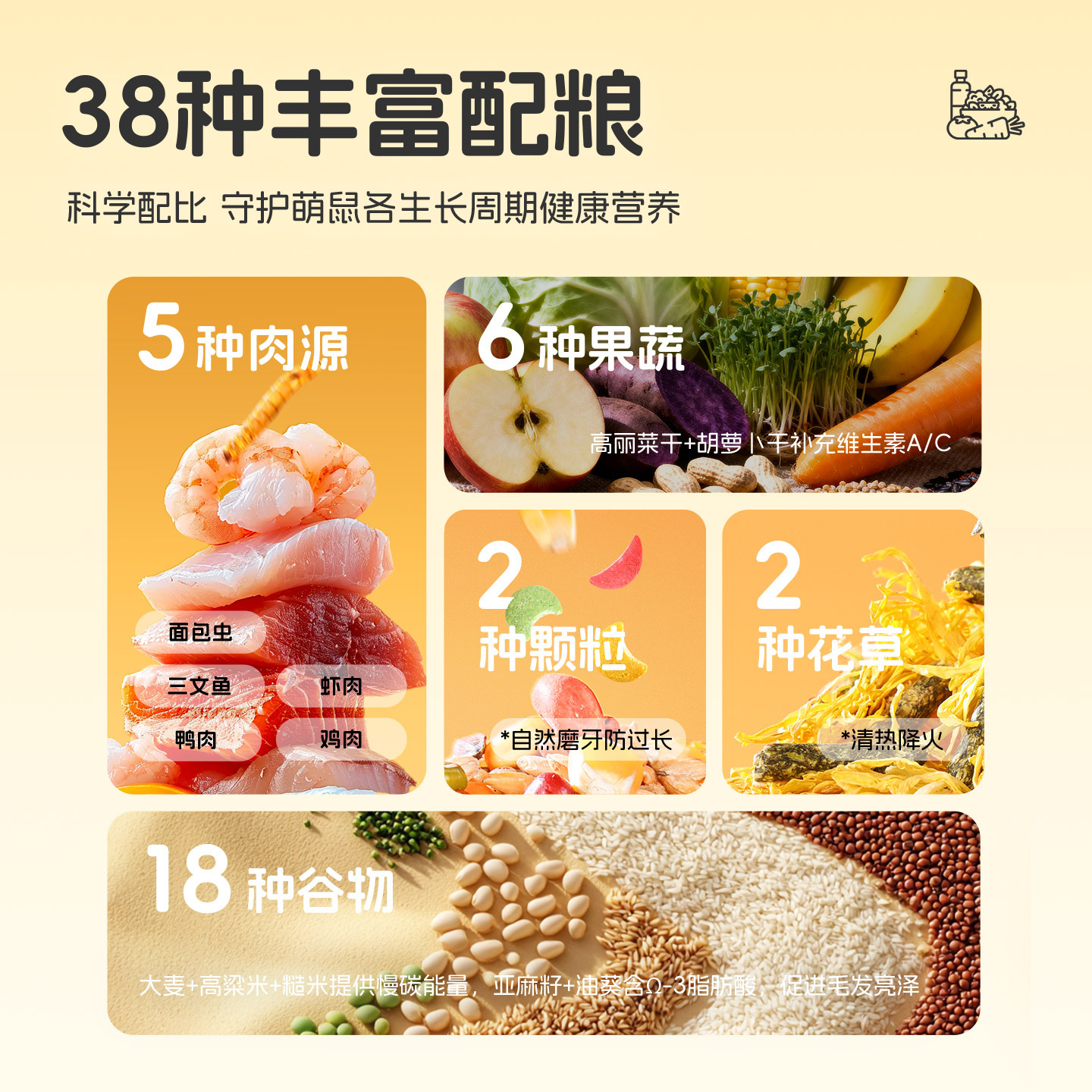 Yue Xiaomeng Hamster Food, Special Nutritional Staple Food for Golden Hamsters, Food for Fancy Mice, Feed, Snacks, Mealworms