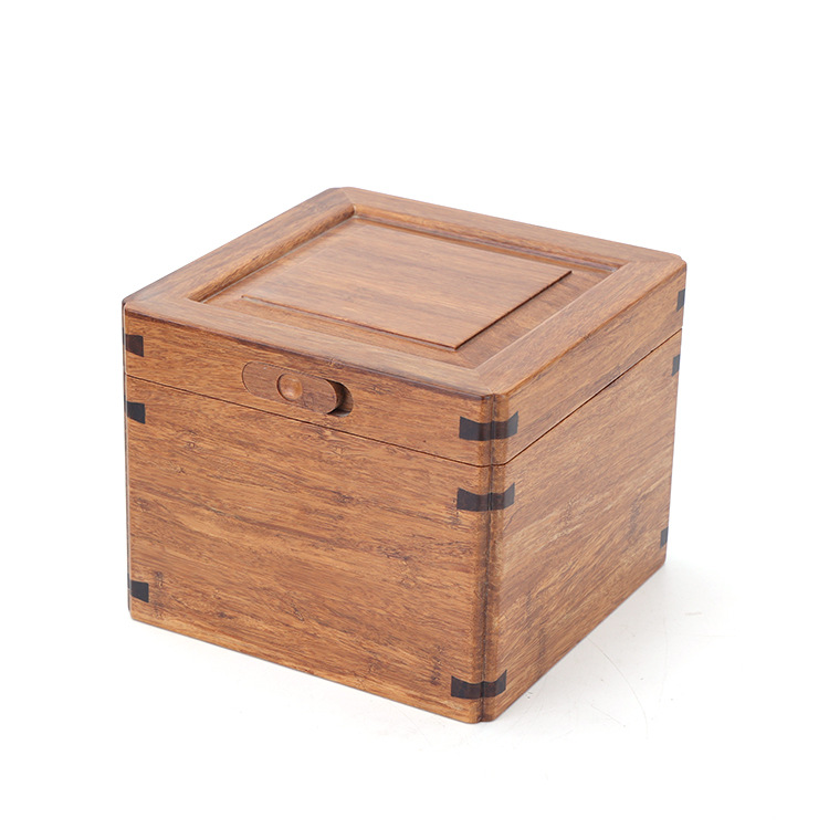 High-End Heavy Bamboo Brocade Box, Purple Clay Teapot, Ceramic Jianzhan, Seal Packaging Gift Box, Tea Cup, Incense Burner Storage Bamboo Wood Box