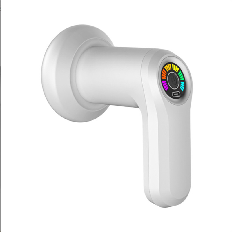 Cross-Border Wireless Fat Pusher Portable Lazy Handheld Rotating Vibration Abdominal Rubbing Instrument Slimming and Shaping Body Massager