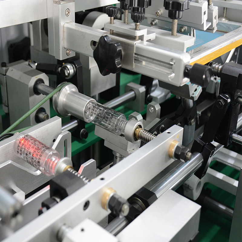 Fully Automatic Two-Color Screen Printing Machine Cosmetics Round Bottle Square Tube Multi-Color Screen Printing Equipment 2-Color Plastic Bottle Screen Printing Machine