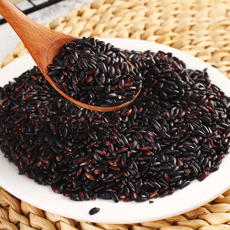 Black rice 500g cereals black rice porridge northeast coarse grain raw materials nutritious rice breakfast 1kg wholesale