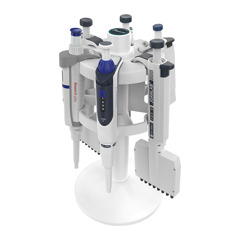 JOANLAB Pipette Holder Rotary Pipette Holder Round Pipette Gun Holder Universal Pipette Holder