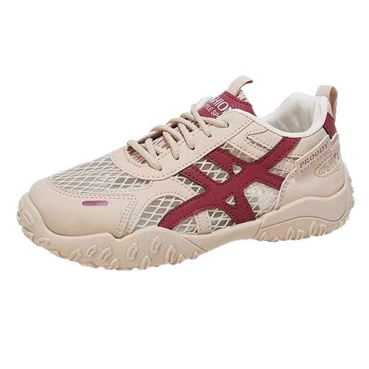 Summer Women's Shoes New Breathable Mesh Sports Shoes Women's Korean Version Versatile Thick-Soled Casual Soft-Soled Running Dad Shoes