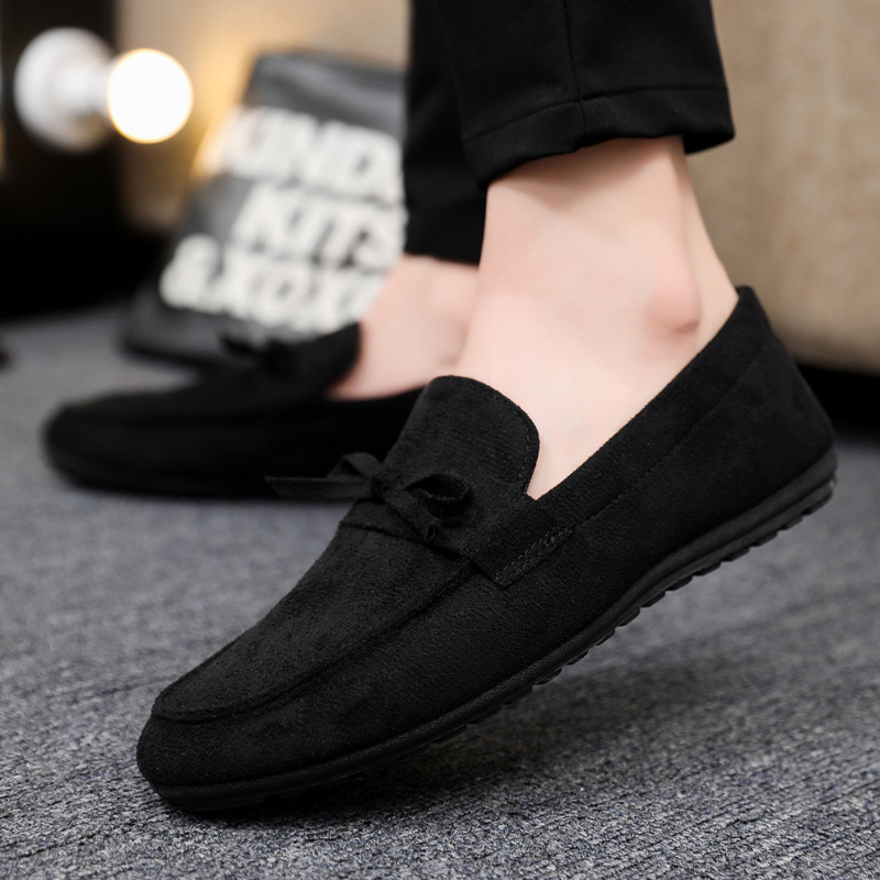Autumn men's casual shoes cloth shoes loafers men's slip-on loafers foreign trade plus size 46 trendy shoes loafers men