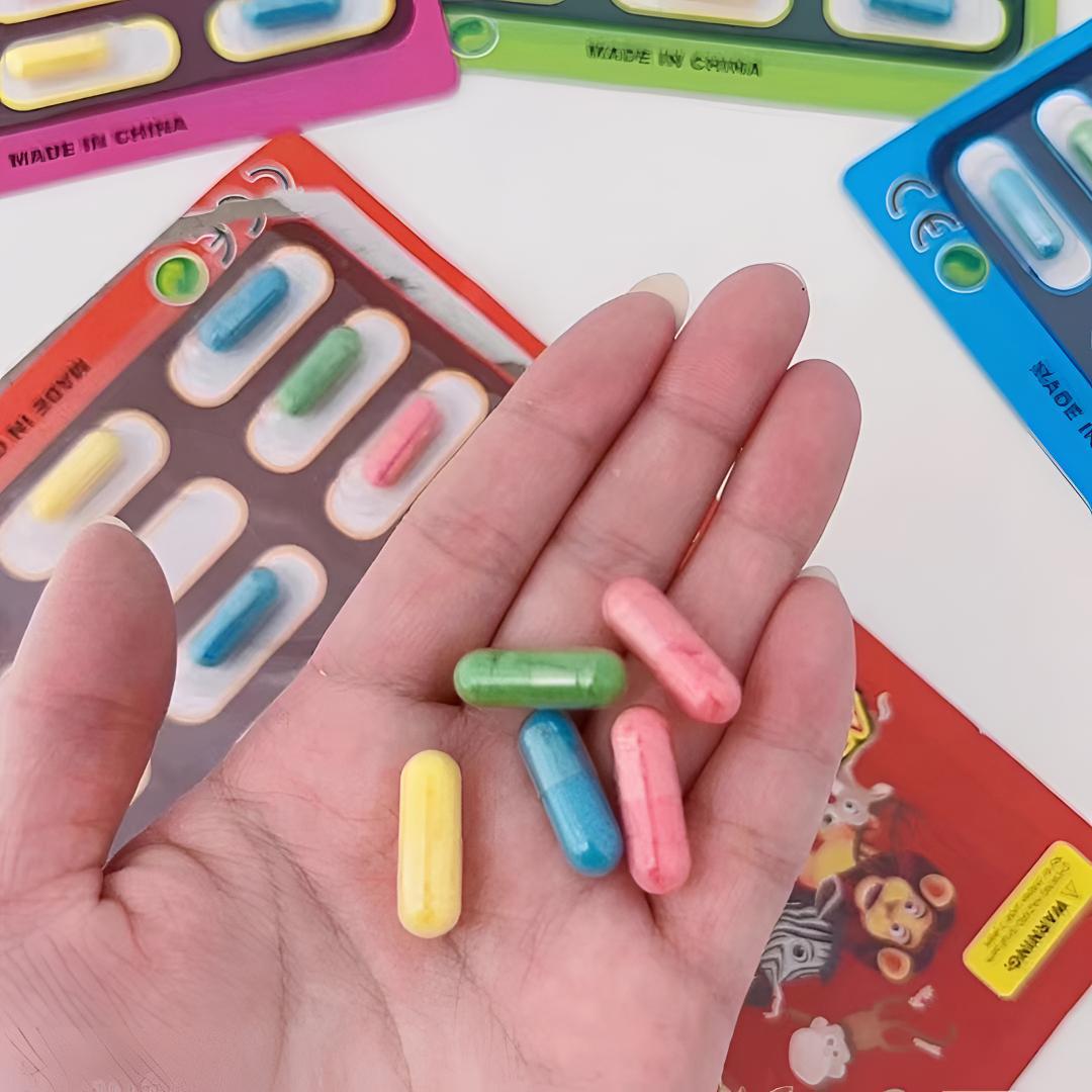 Cross-Border Toys for Children Soaked in Water to Expand and Enlarge Capsule Toys Dinosaur Marine Life Creative Novelty Educational Toys