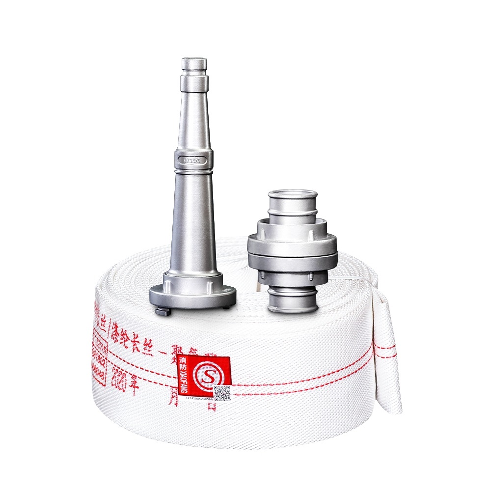 Fire Hose 8-65-25 National Standard Poly-Polyester Filament Anti-Plug Thickeneded Wear-Resistant 10/13/16 High-Pressure Hose