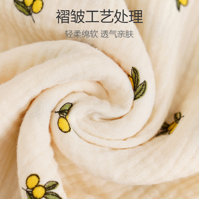 ins Korean style Baby double-layer gauze bath towel newborn baby absorbent summer thin bath towel