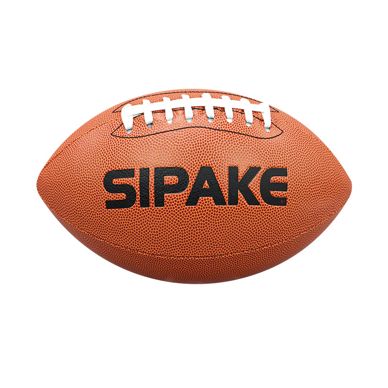 Customized American Standard Game Rugby Thickeneded Pu Machine-Sewn Rugby No. 7 No. 9 Outdoor Training Rugby