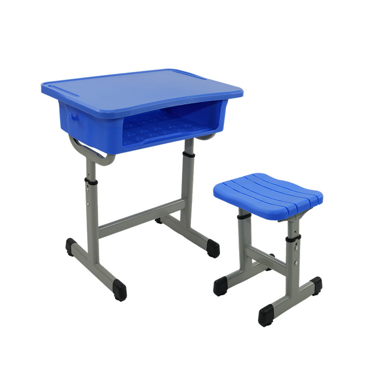 Environmentally Friendly Abs Plastic Desks and Chairs for Home Tutoring Primary and Secondary School Students School Tables Classroom Single Table Waterproof Desk