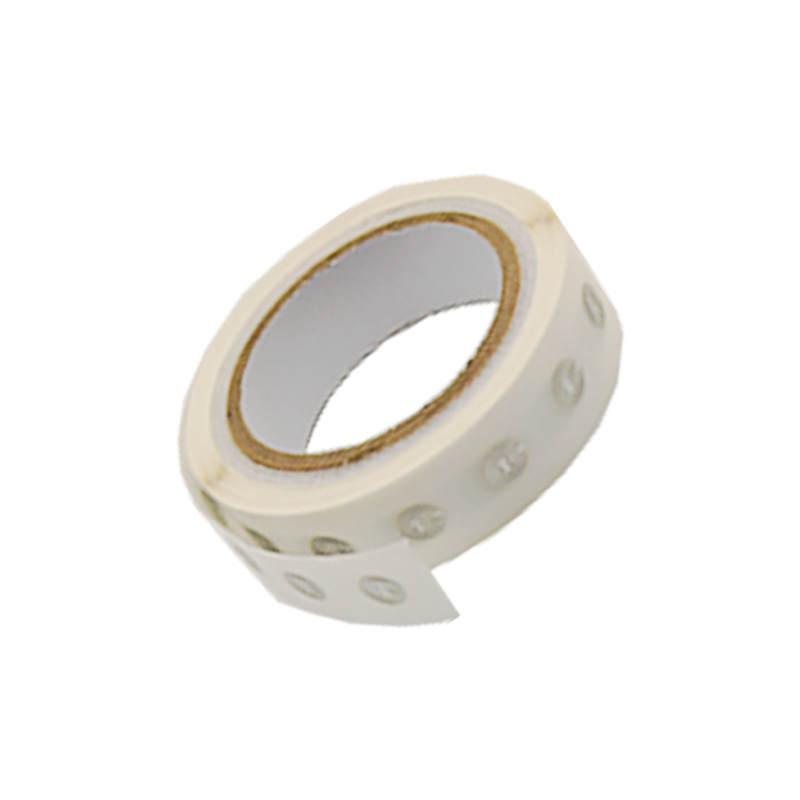 Nfc Chip Sticker Customized Ntag215 White Wet Label Automatically Connected to Wifi Music Wall Nfc Digital Label