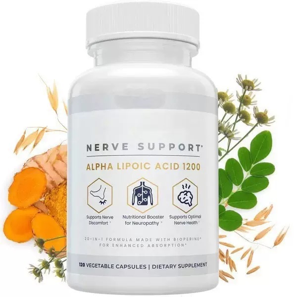 Spot Tk Amazon Best-Selling Product Lipoic Acid Supplement Capsule Nerve Support Sciatic Nerve Capsule