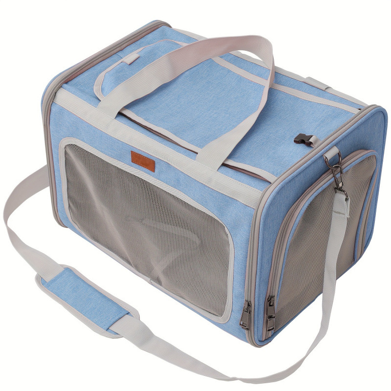 2026 New Cross-Border Aviation Certified Expandable Soft-Sided Pet Carrier