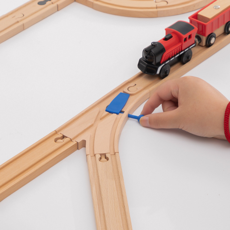 Wooden Thomas Train Bulk Track Accessories Straight Track Series Track Scene Educational Toys