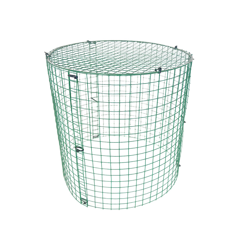 Cross-Border Preferred DIY Iron Tree Protector Dark Green Wire Mesh Black Plant Protection Mesh