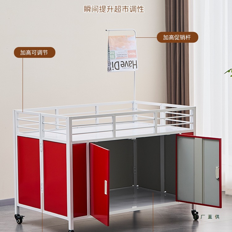 Supermarket Wholesale Cart Clearance Folding Cart Mobile Special Price Cart Clothing Store Clearance Cart Shopping Mall Wholesale Cart Display Rack