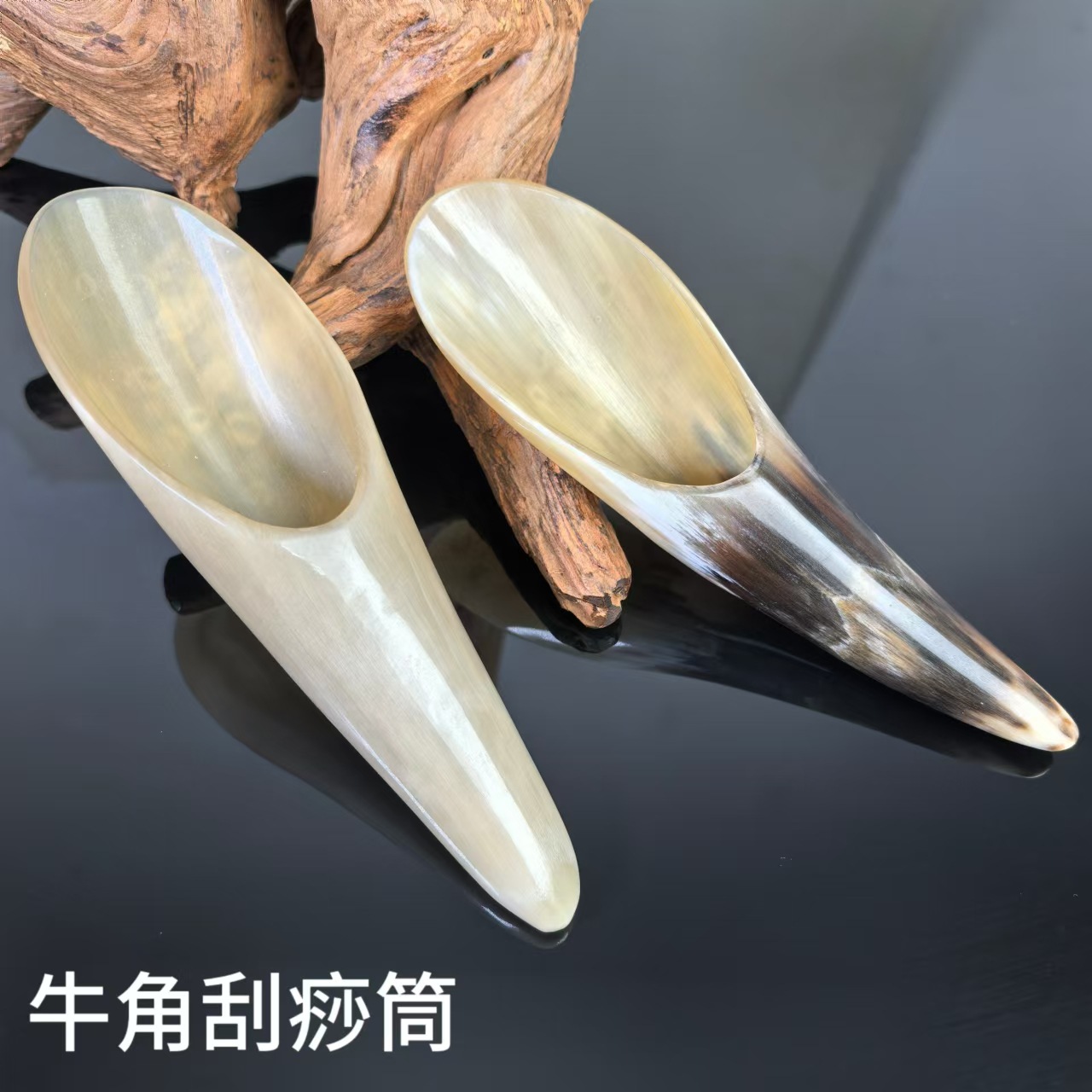 Натуральная роговая скребковая трубка чайная пионовая массажная доска оптовая продажа