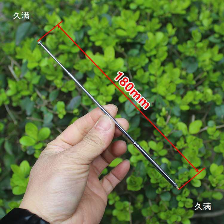 Radio Telescopic Rod Antenna 4 Sections Electric Media Remote Control Alarm Toy Car Aviation Model Antenna