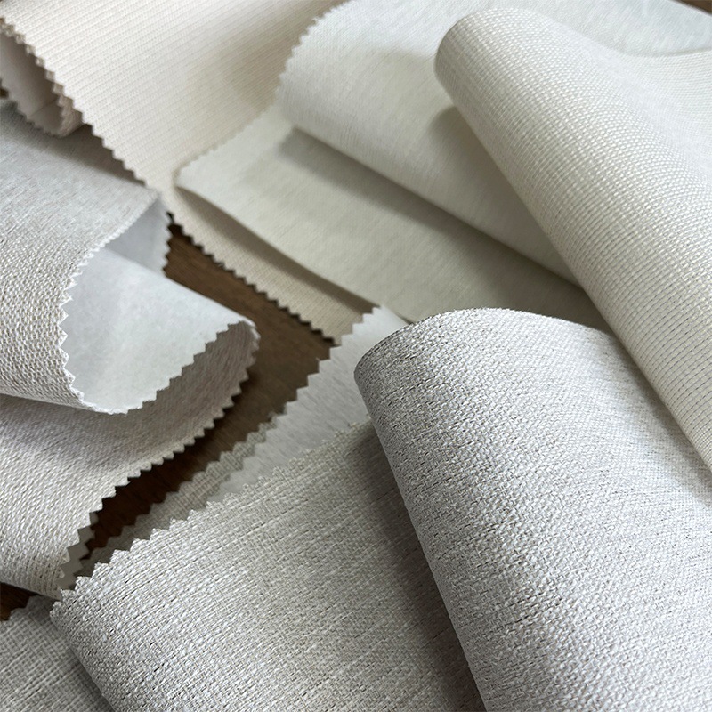 Manufacturer Linen Bamboo Solid Color Seamless Wall Covering Bedroom Living Room Background Wall Covering Hotel Workwear Engineering Wall Covering Wholesale