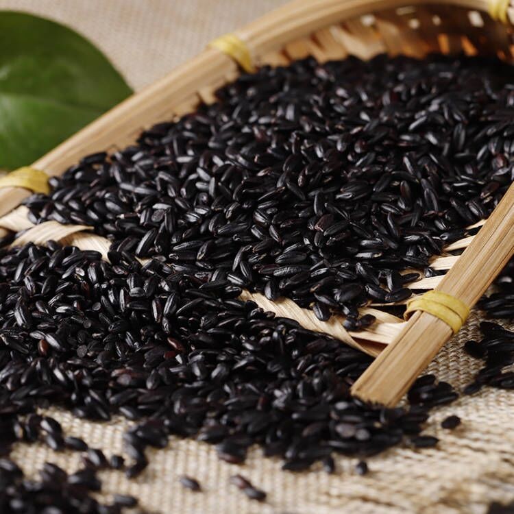 Organic Black Rice New Rice Vacuum Bag 400g Northeast Black Rice Coarse Grains Breakfast Black Rice Porridge Ingredients Oem