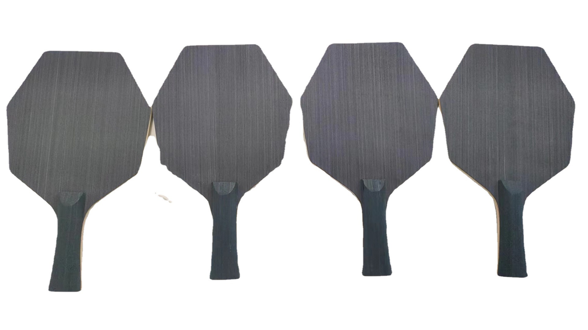 Factory direct supply technology Ebony material horizontal straight 5-layer Poplar technology ebony table tennis racket bottom plate