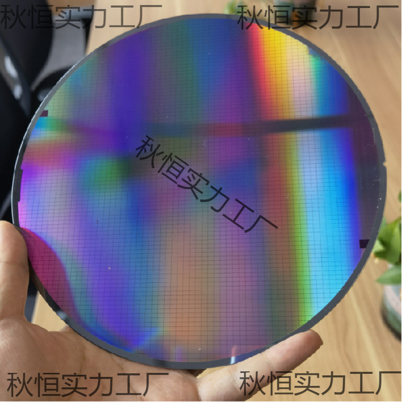 Tsmc Cpu Wafer Фотолитография Чип Scrap Кремниевый Вафель Обучение Тест