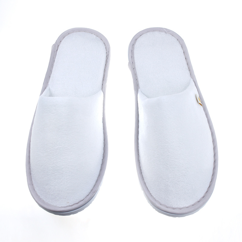 Customized Logo Disposable Hotel Slippers, Special Slippers for B&Bs, Guesthouses, and Five-Star Hotels, Disposable Slippers