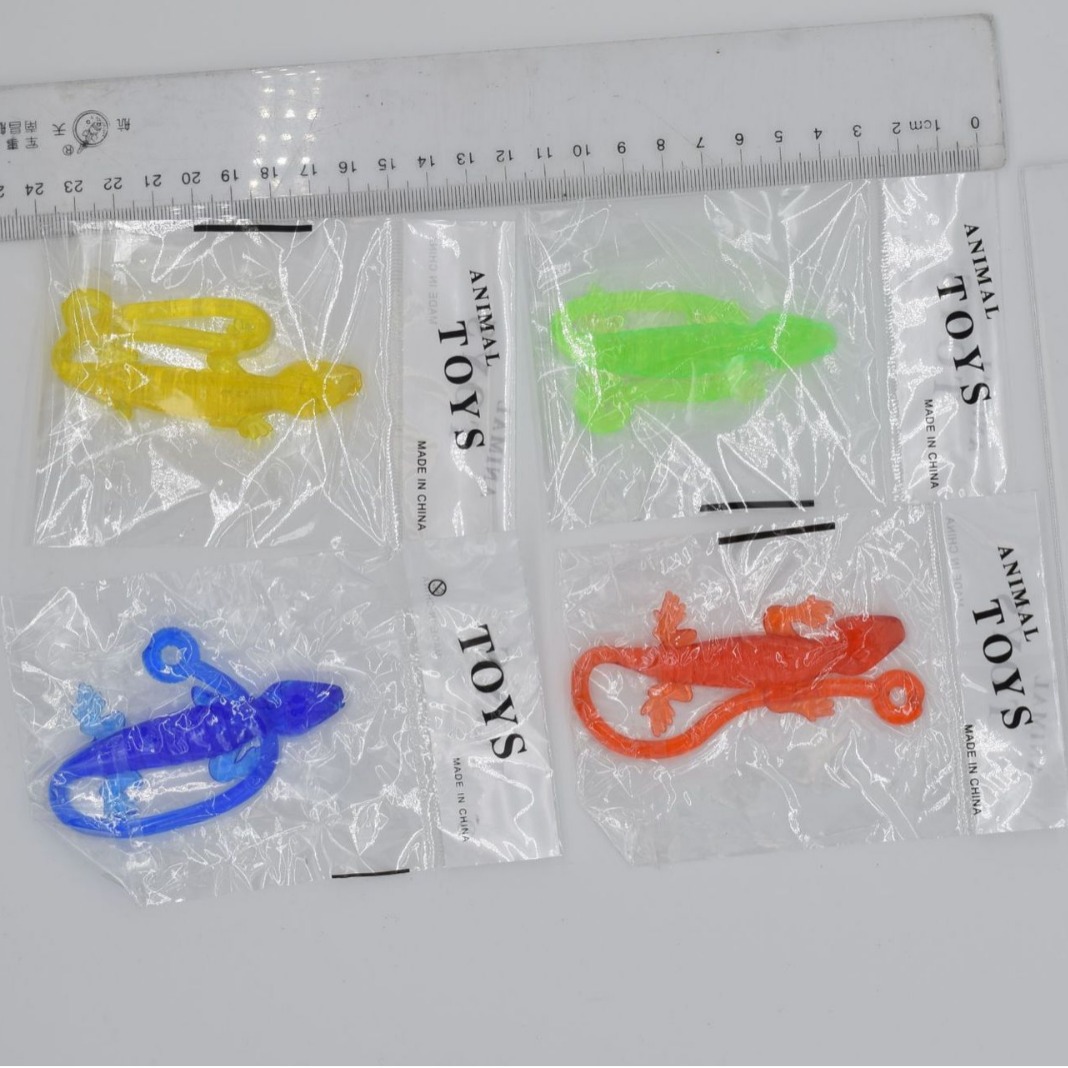 Children's plastic soft material vent sticky creeper gecko toy stretch toy vent toy