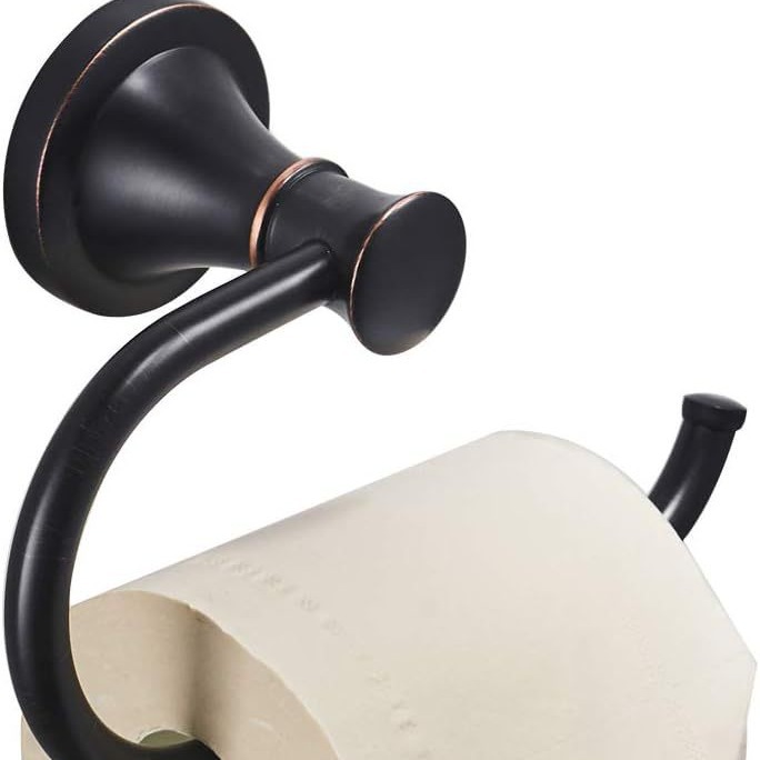Cross-border manufacturers European-style black antique tissue holder tissue hook toilet tissue holder towel holder paper roll paper holder toilet