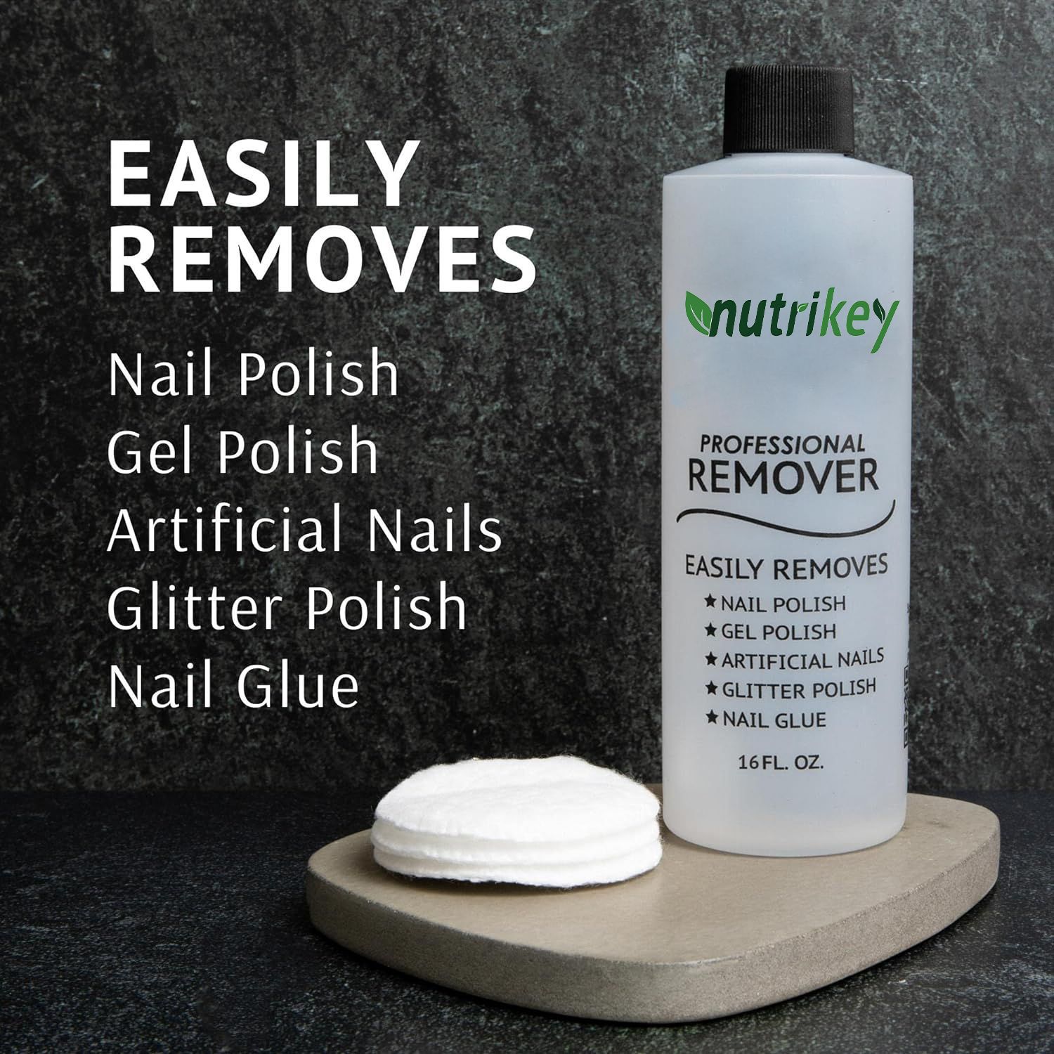 Cross-border acetone quick nail polish remover for natural gel acrylic sculpture nail TK hot sale