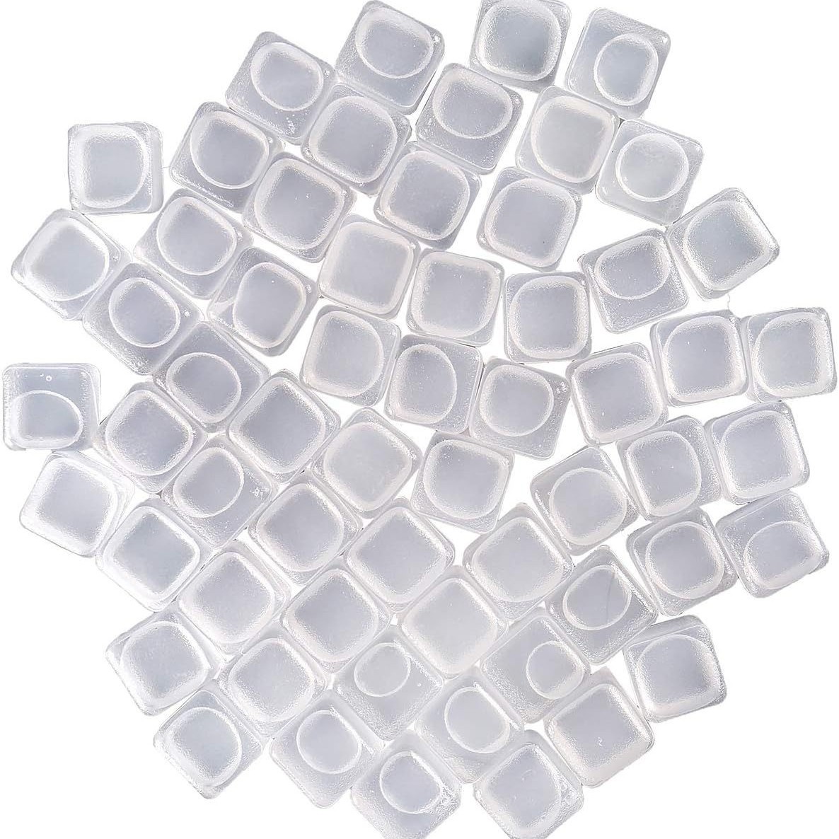 2.5cm Glossy Cube Ice Cubes, Quick-Frozen Ice Cubes, Bagged Ice Cubes, Reusable Plastic Ice Cubes, Pe Ice Cubes