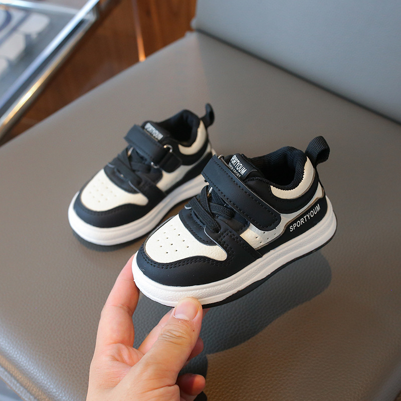 Spring and Autumn Non-slip Breathable 0-6 Years Old Children's Shoes Boys' and Children's Board Shoes sneaker Toddler Shoes with Soft Sole