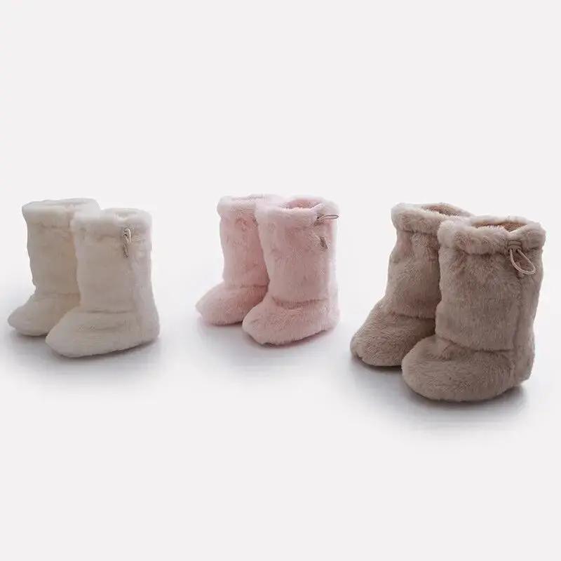 Baby Shoes and Socks, Autumn and Winter Mid-Calf Socks, Plus Velvet Newborn Socks, Toddler Socks, Baby Floor Socks