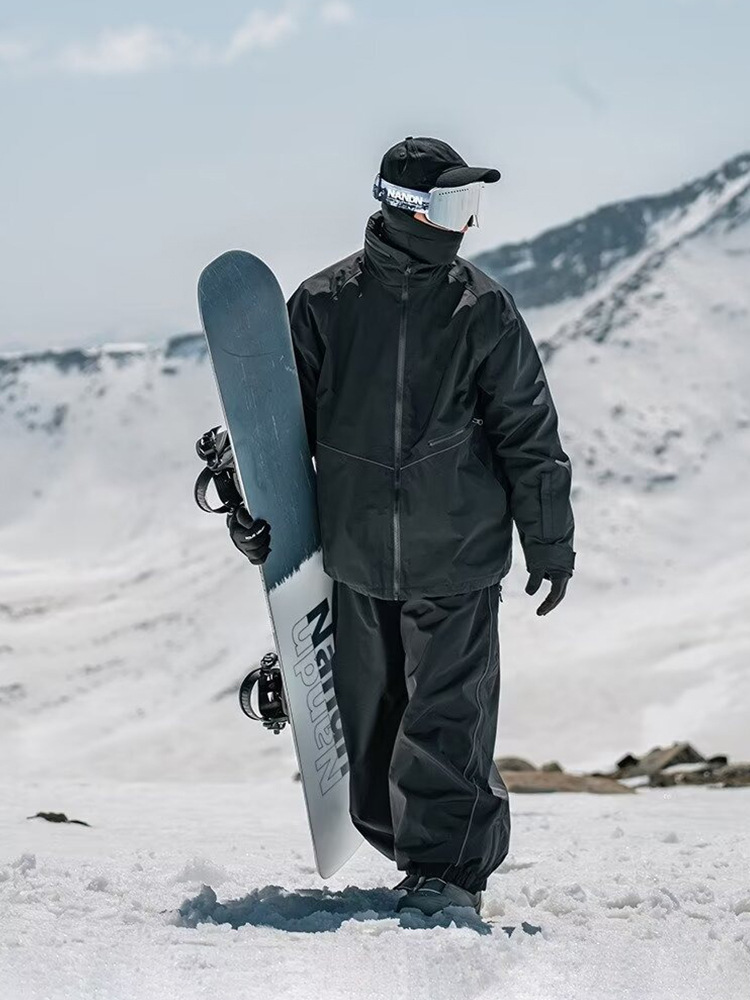 Ice 2025 Casual Pants Ski Pants Unisex Waterproof Windproof Cold-resistant Wear-resistant Warm Snowboard Snowsuit Culottes