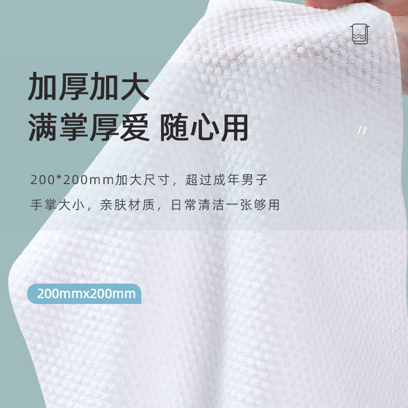 Disposable Face Towel, Thickeneded Makeup Cotton, Soft Towel, Makeup Remover Cotton, Beauty Thickeneded Face Cleansing Towel, Removable Type