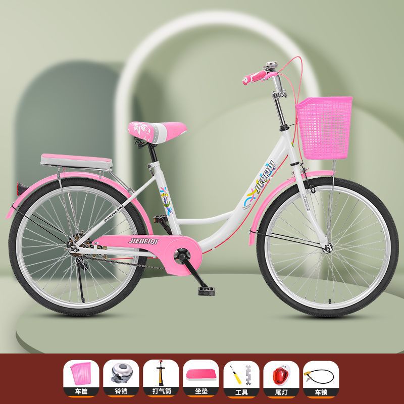 Solid Tire Bicycle for Adults 26inch 24inch Commuting Men's and Women's Bicycles Lightweight Bicycles for Women Adults Factory