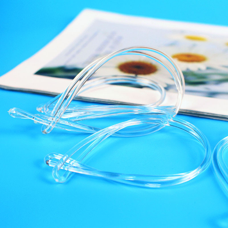 Spot environmentally friendly PVC transparent rope outbound luggage card lanyard boarding pass lanyard hanging rope cross-border exclusive