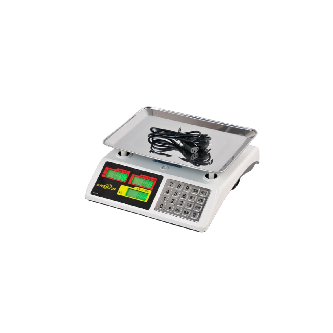 Shenxin 30kg Commercial Business Gram Scale Selling Vegetable Stall Kilogram Kitchen Selling Scale Wholesale Factory Digital Scale