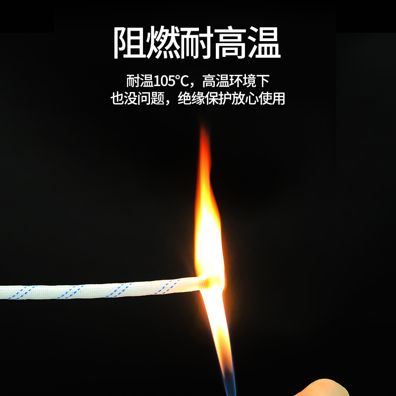 Yellow wax tube glass fiber tube insulation sleeve high temperature flame retardant tube hardware home decoration yellow wax tube wire protection hose