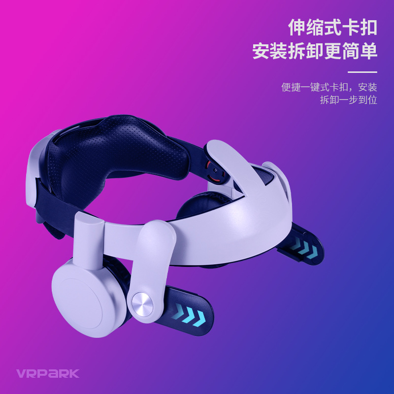 Oculus quest2 replacement head wear cross-border vr helmet headset adjustable vr glasses accessories wholesale