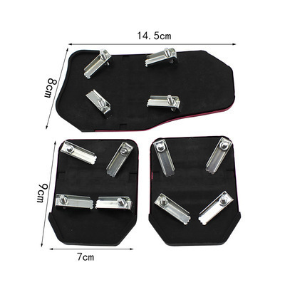 Auto supplies car pedal anti-skid pedal car manual transmission/automatic accelerator brake pedal